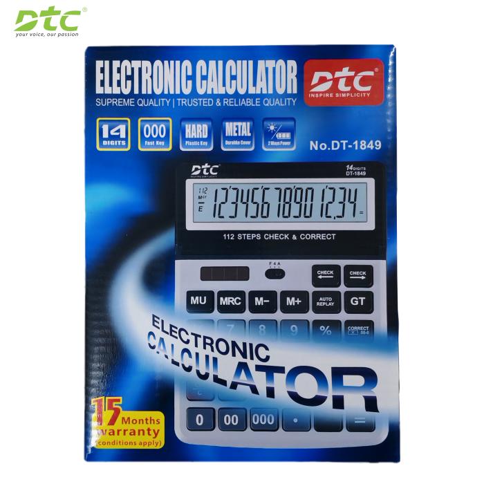 DTC Calculator DT - 1849