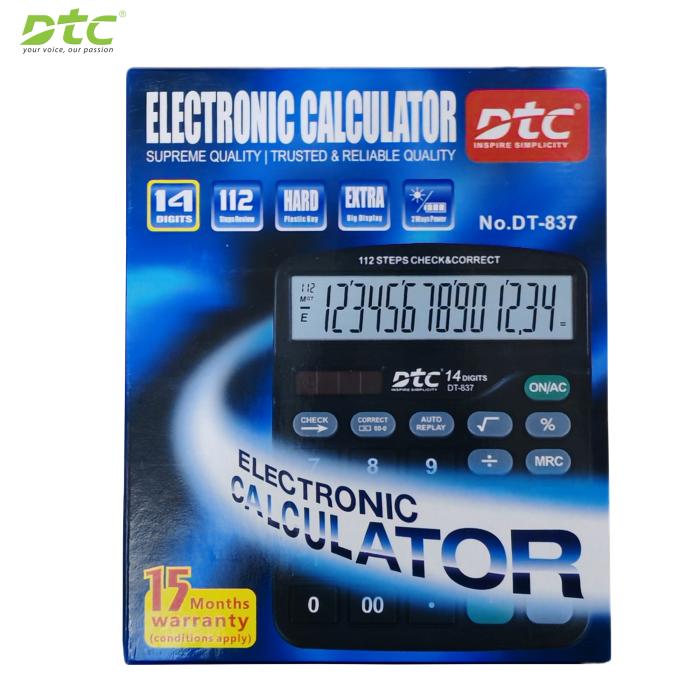 DTC Calculator DT - 837